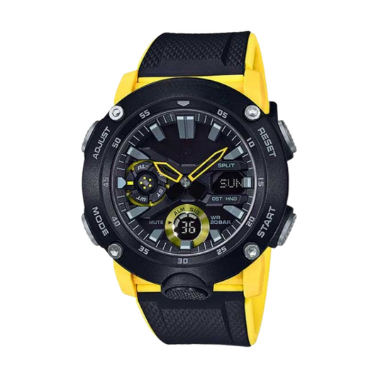 GA-2000 Yellow 50mm - Waterproof 10Atm