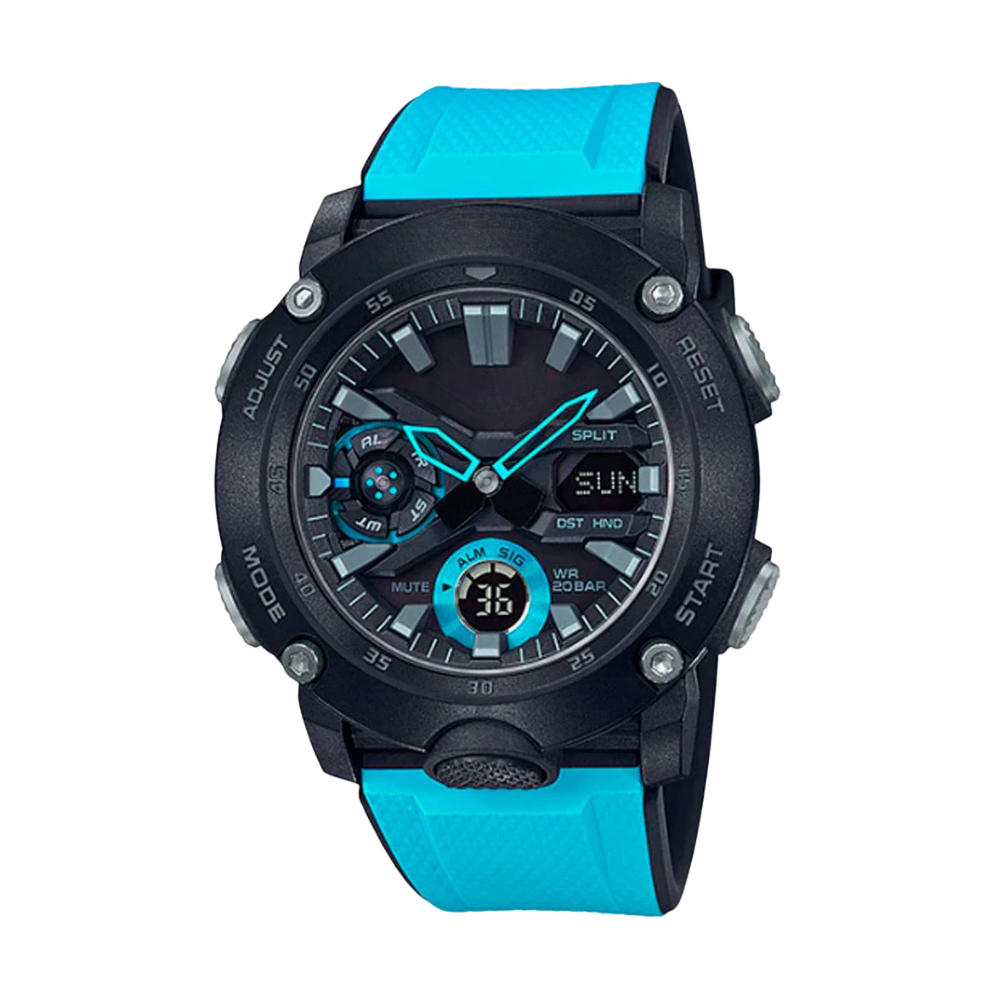 GA-2000 Blue 50mm - Waterproof 10Atm