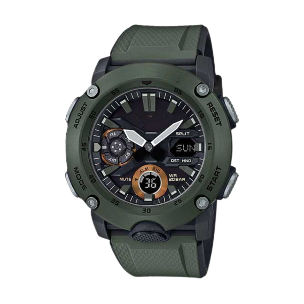 GA-2000 Green 50mm - Waterproof 10Atm