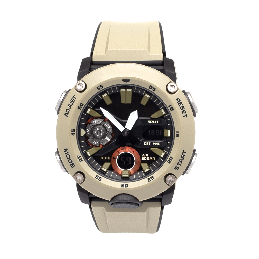 GA-2000 Beige 50mm - Waterproof 10Atm